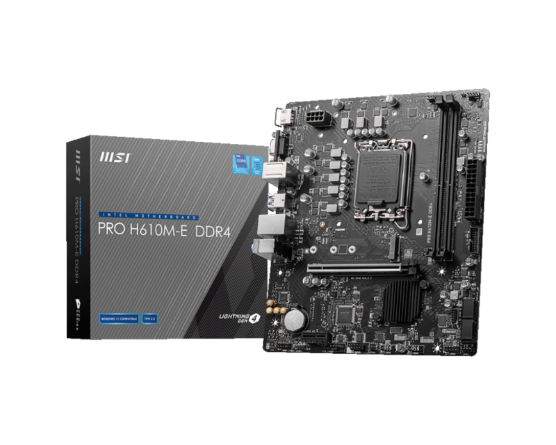 Motherboard MSI PRO H610M-E DDR4 Micro-ATX LGA1700