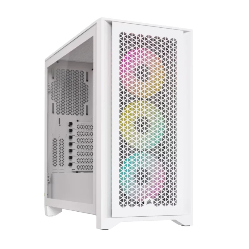 Caixa ATX Corsair iCUE 4000D ARGB Branco