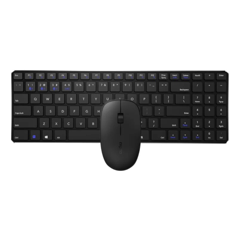 Conjunto de Teclado e Rato Rapoo 9300M Ultra-slim