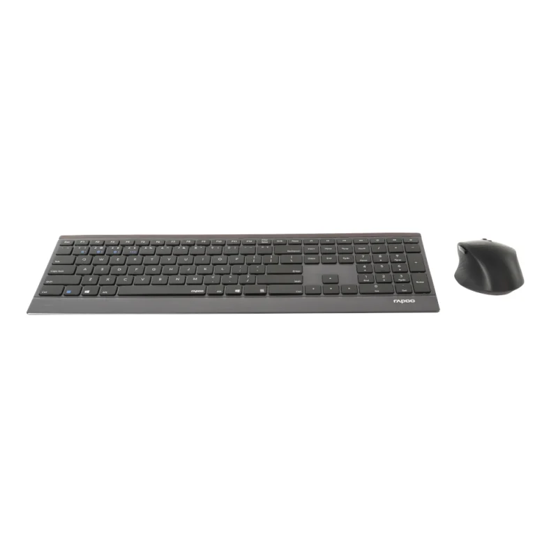 Conjunto de Teclado e Rato Rapoo 9500M