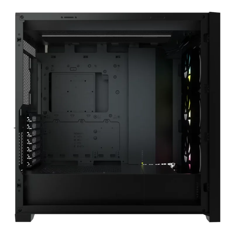 Caixa E-ATX iCUE Corsair 5000X ARGB Preto