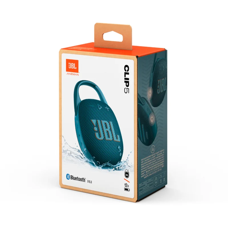 Coluna Portátil JBL Clip 5 Azul