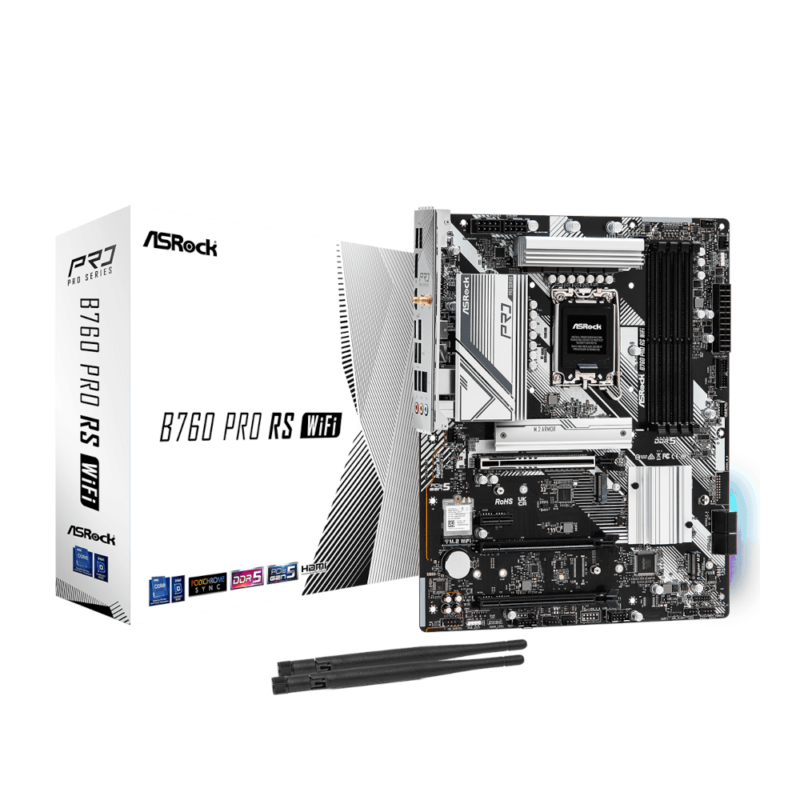 Motherboard ASRock B760 Pro RS Wi-Fi DDR5 ATX LGA1700