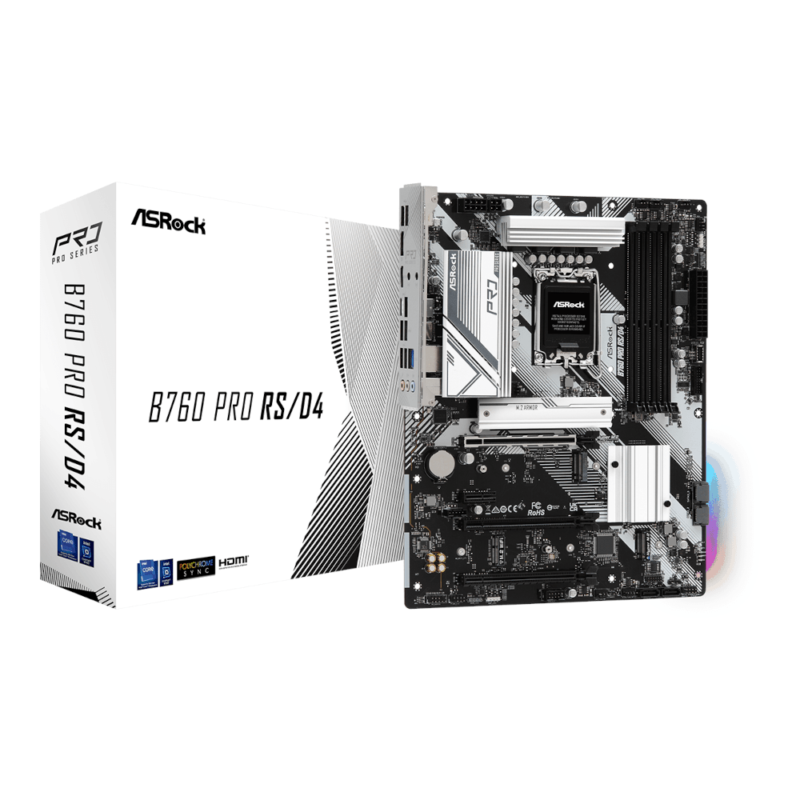 Motherboard ASRock B760 Pro RS DDR4 ATX LGA1700