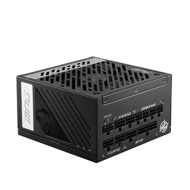 Fonte de Alimentação MSI MPG A1000G PCIE5 80 Plus Gold 1000W