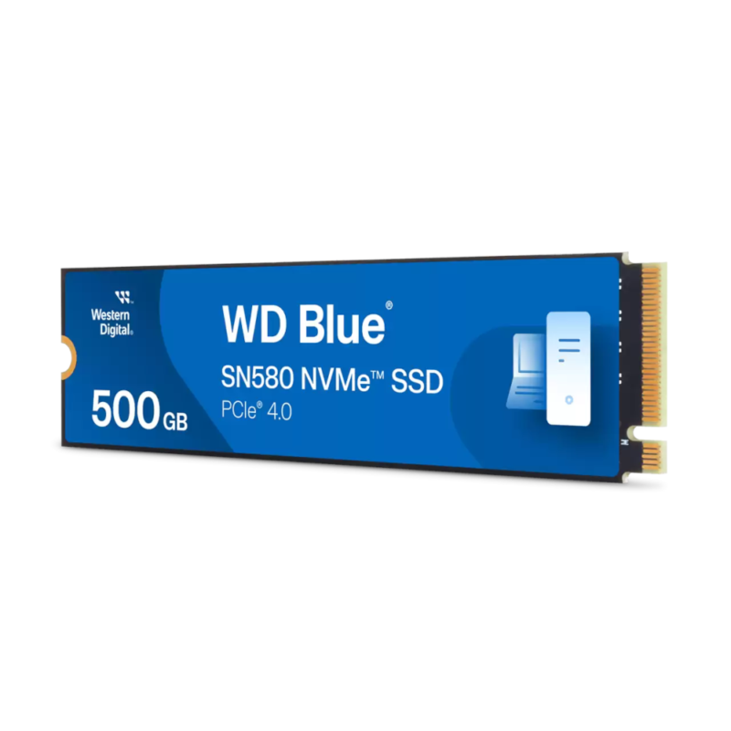 SSD Western Digital Blue SN580 500GB M.2 2280 PCIe 4.0