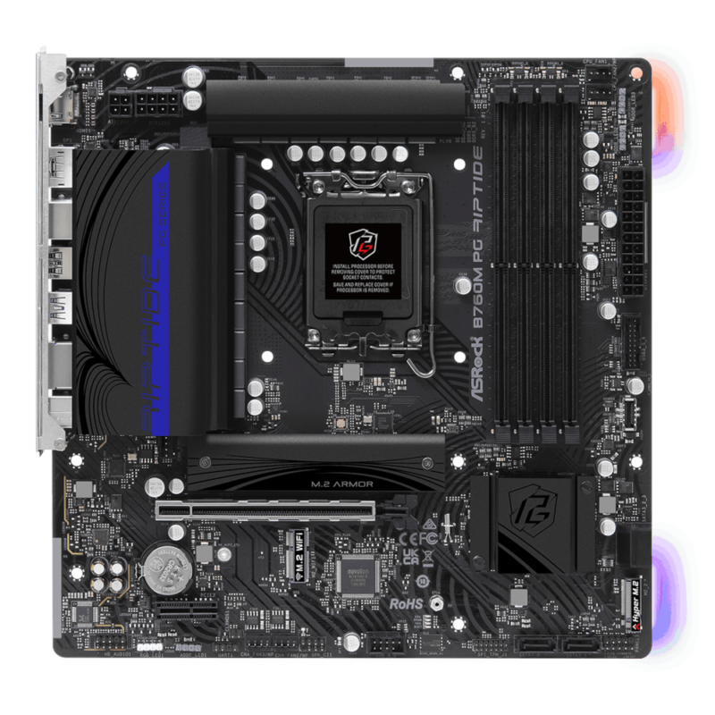 Motherboard ASRock Phantom Gaming Riptide DDR5 Micro-ATX LGA1700