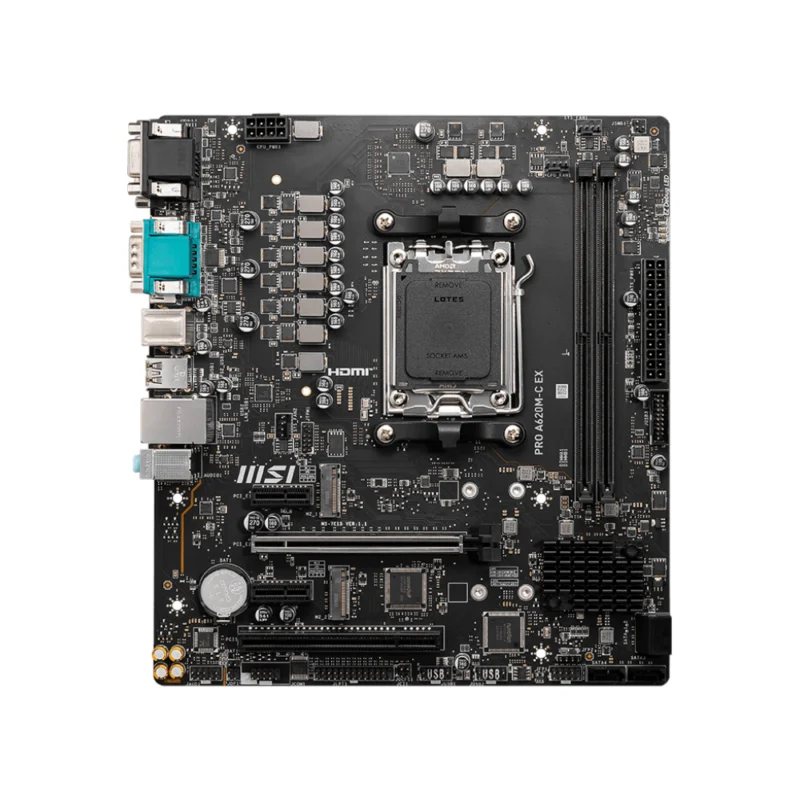 Motherboard MSI Pro A620M-C EX DDR5 Micro-ATX AM5