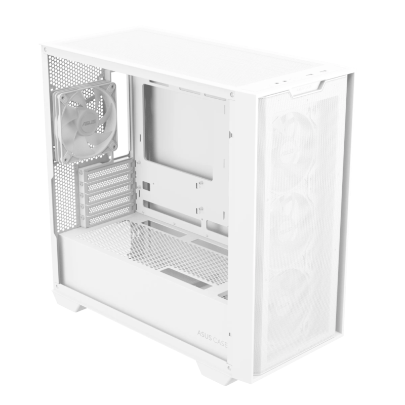 Caixa M-ATX ASUS A21 Plus Vidro Temperado Branco