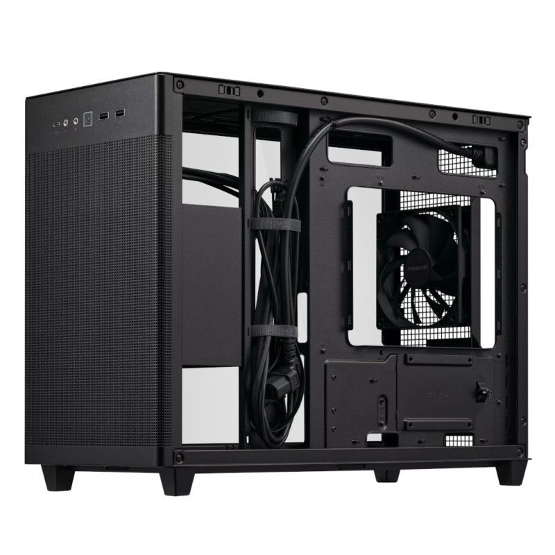 Caixa M-ATX ASUS AP201 Prime Vidro Temperado Preto