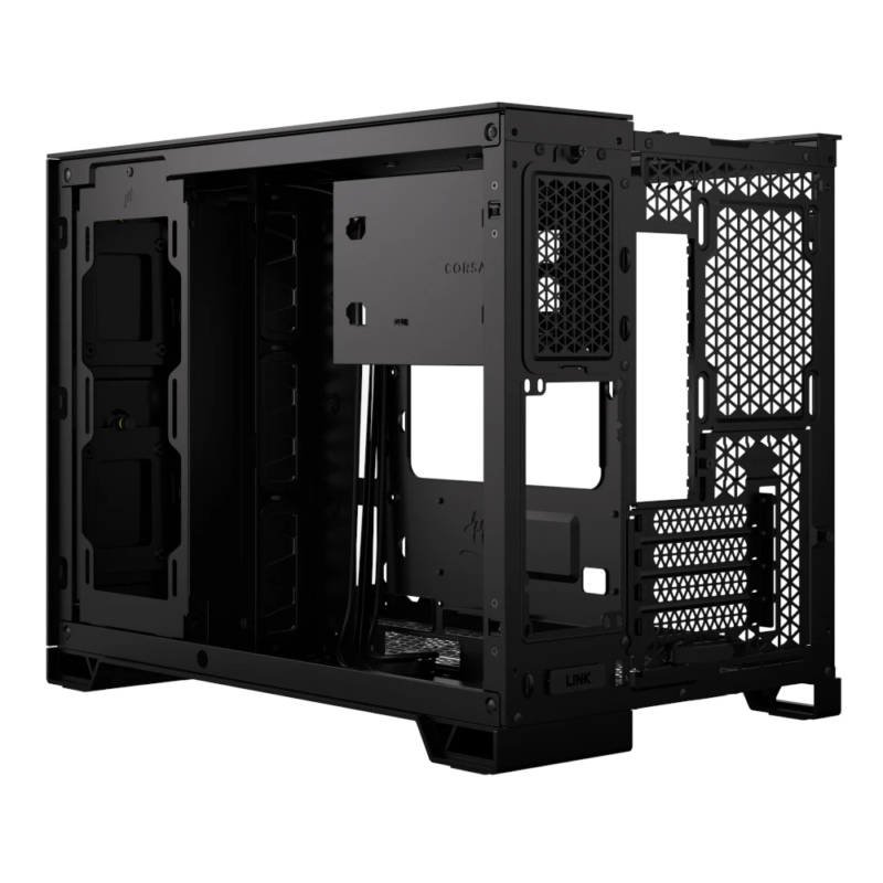 Caixa M-ATX Corsair 2500X Vidro Temperado Preto