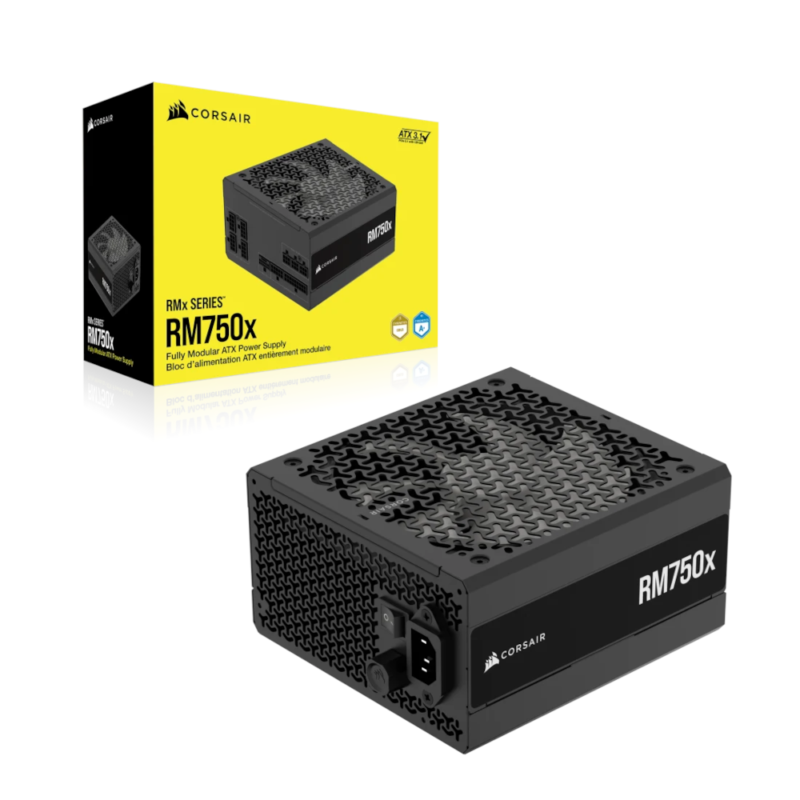 Fonte de Alimentação Corsair RM750X 80 Plus Gold 750W