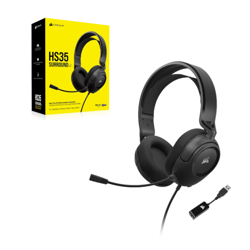 Headset Corsair HS35 Surround V2