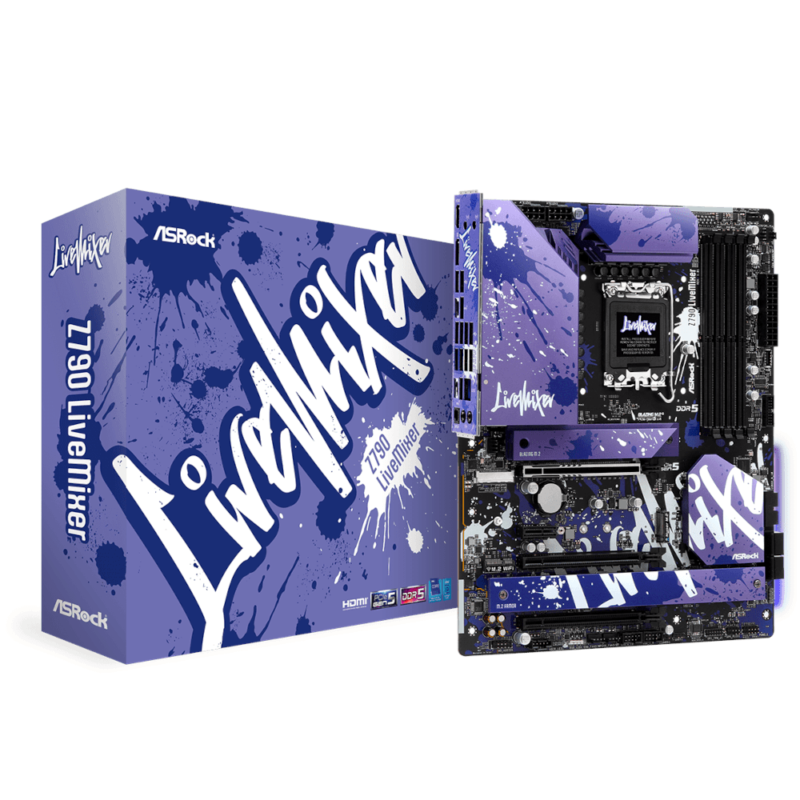 Motherboard ASRock Z790 LiveMixer DDR5 ATX LGA1700