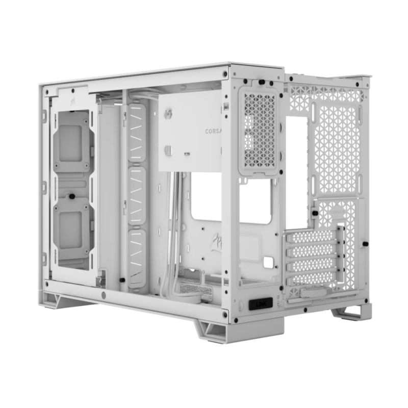 Caixa M-ATX Corsair 2500X Airflow Vidro Temperado Branco