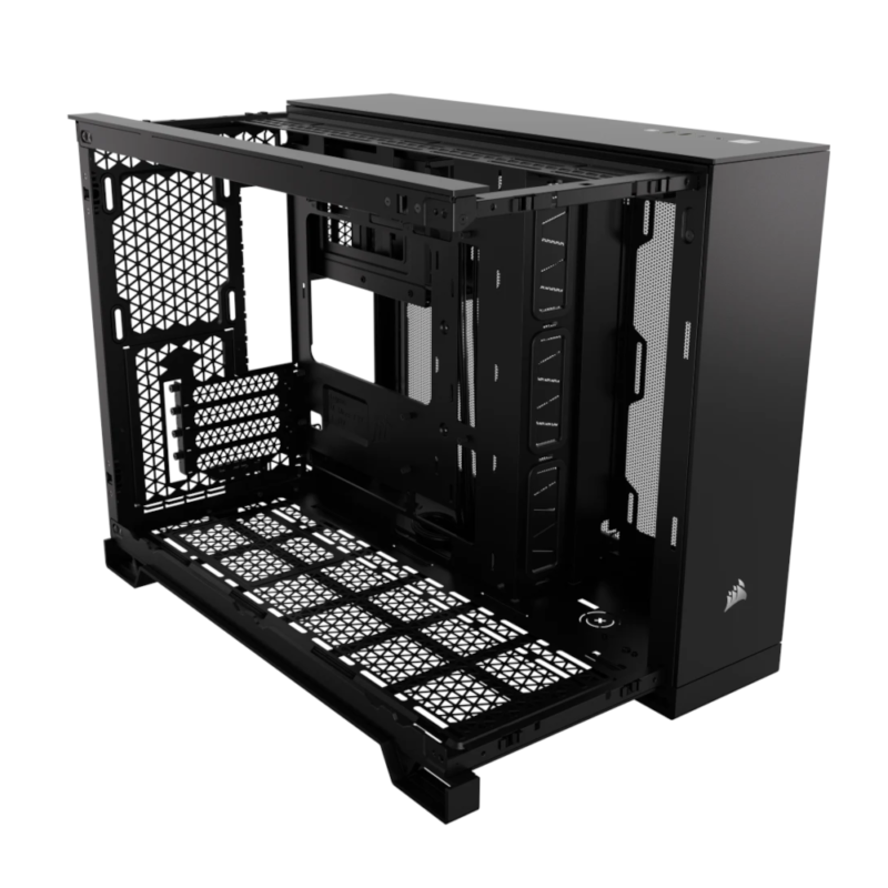 Caixa M-ATX Corsair 2500D Airflow Vidro Temperado Preto