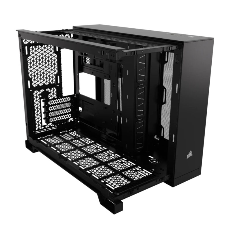 Caixa M-ATX Corsair 2500X Vidro Temperado Preto