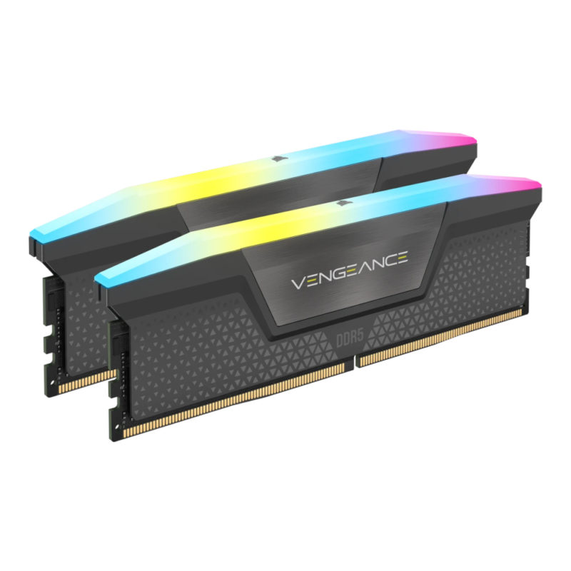 Memória RAM Corsair Vengeance RGB 32GB (2x16GB) DDR5 6000MHz CL36