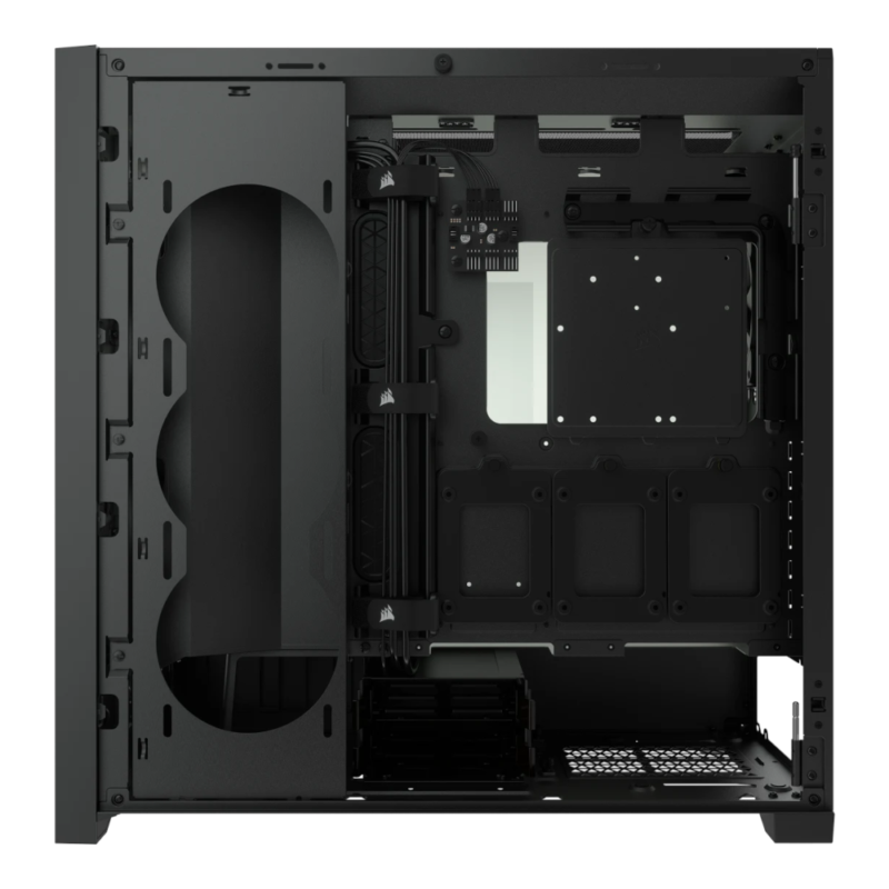 Caixa E-ATX Corsair Crystal 5000D Airflow Vidro Temperado Preto