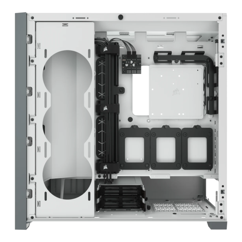 Caixa E-ATX Corsair 5000D Airflow Vidro Temperado Branco