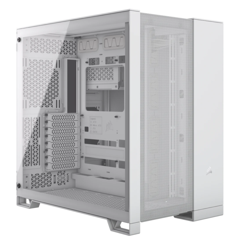 Caixa E-ATX Corsair 6500D Airflow Vidro Temperado Branco