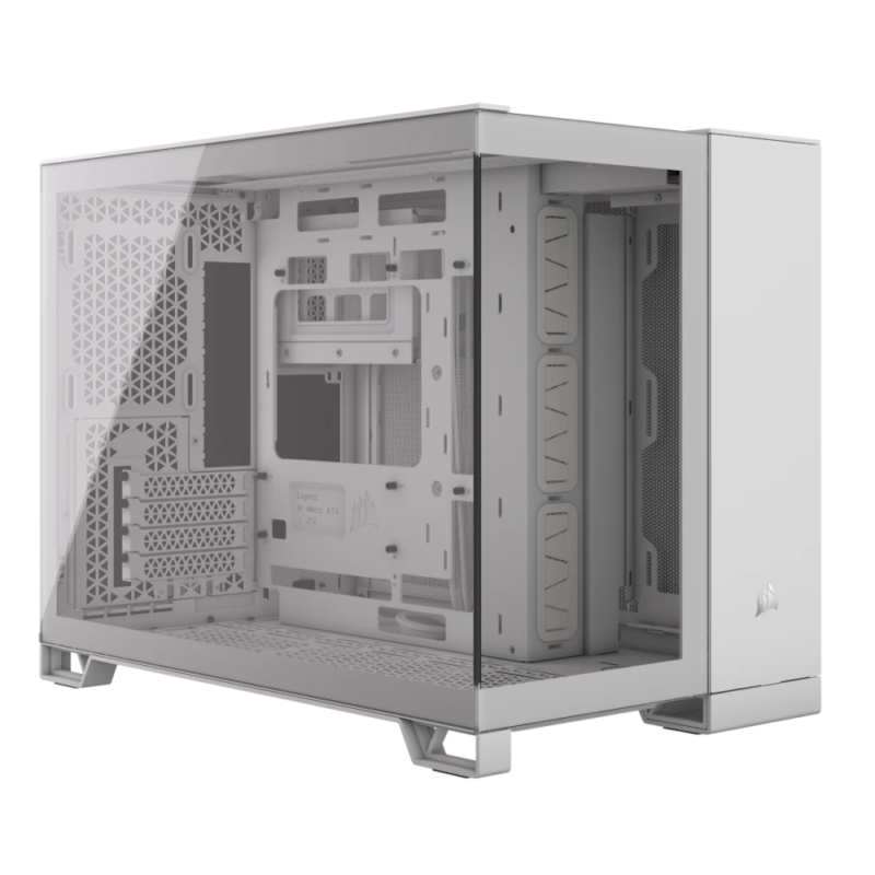 Caixa M-ATX Corsair 2500X Airflow Vidro Temperado Branco