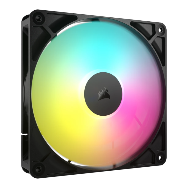 Ventoinha Corsair RS140 RGB Preto 140mm