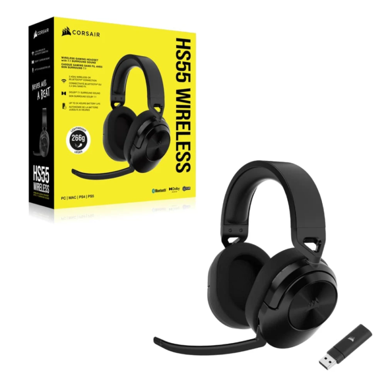 Headset Corsair HS55 Surround 7.1 Wireless - Image 5