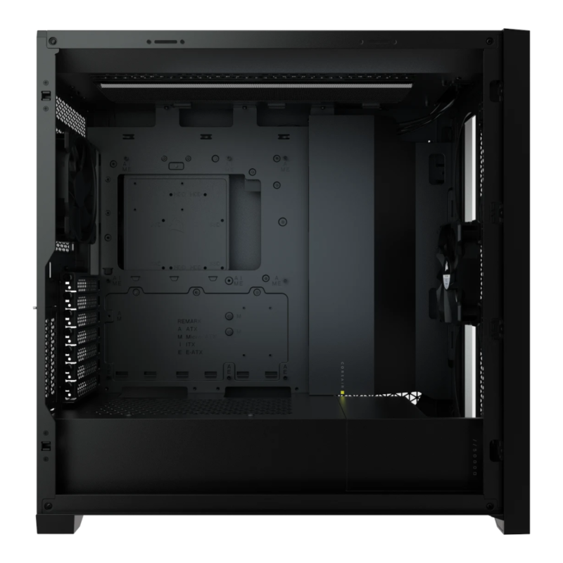 Caixa E-ATX Corsair Crystal 5000D Airflow Vidro Temperado Preto