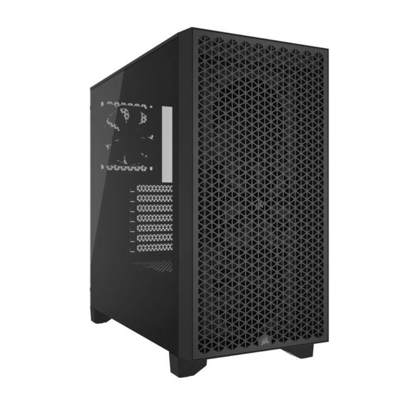 Caixa ATX Corsair Crystal 3000D Airflow Vidro Temperado Preto